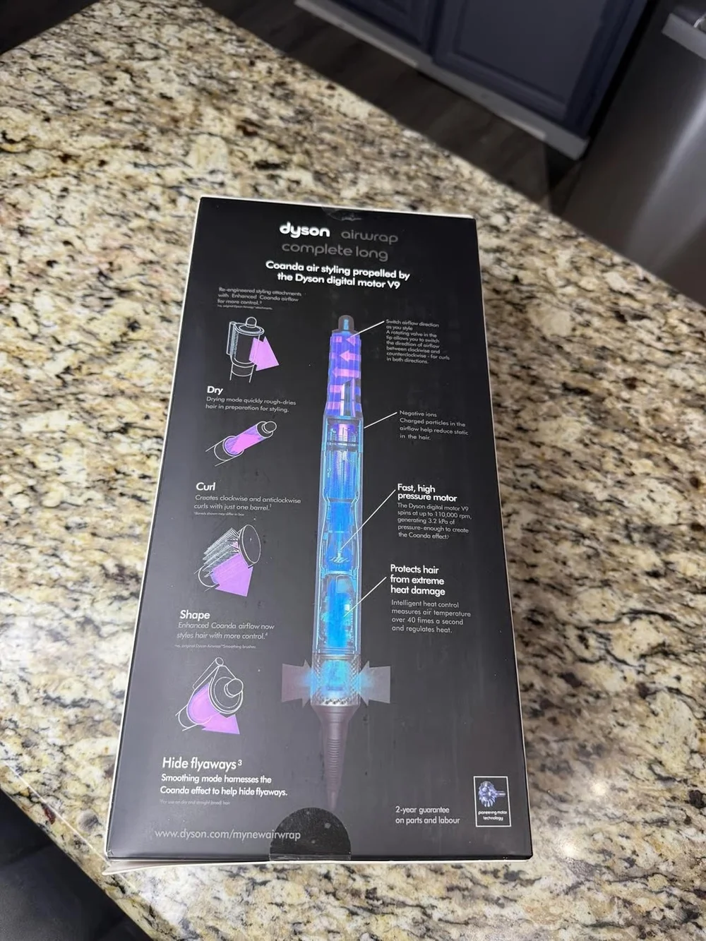 Limited Edition Dyson Airwrap Multi-Styler Complete Long Ceramic Pink/Rose Gold